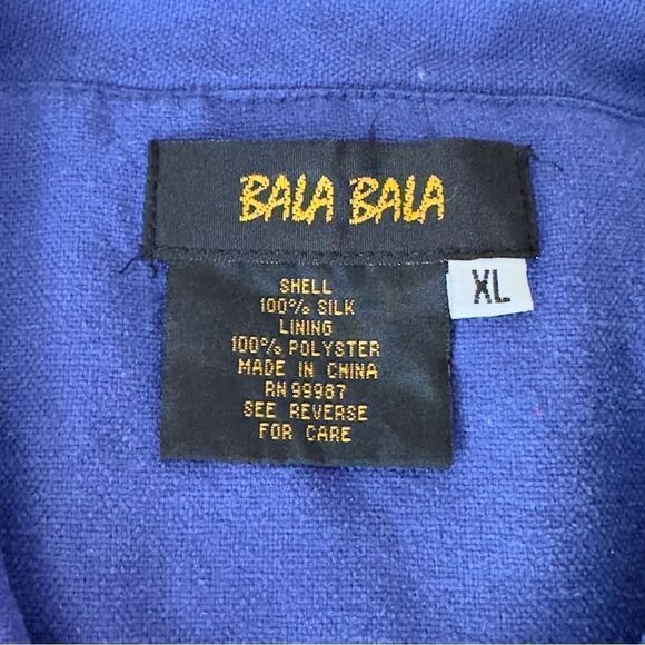 BALA BALA Vintage 💯% Gold Leaf Embroidered 2-PC Pants Set XLARGE - Picture 15 of 16